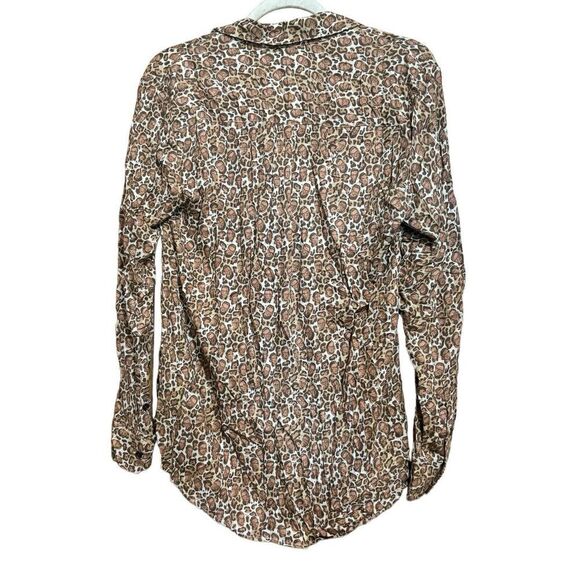 Betabrand Top Womens Medium Multicolor Ruth Bader Ginsburg Button Up Blouse - Picture 6 of 9